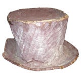 Vintage Painted Top Hat Stage Prop