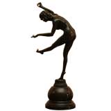 Vintage Bronze Juggler