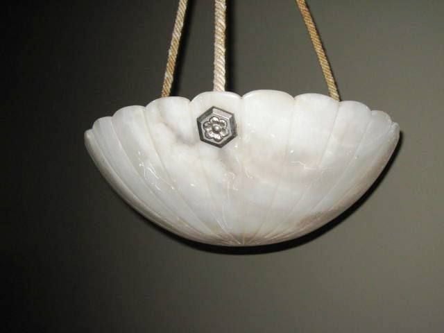 Alabaster Light Fixture
