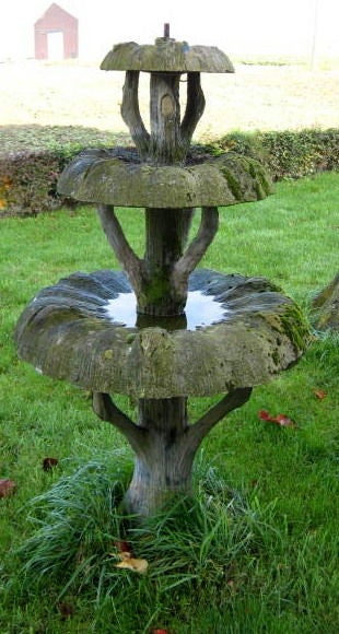 Faux Bois Fountain