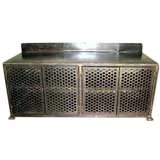 Vintage Industrial Console