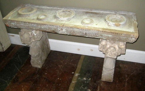 Indian Console Table-Prep Station