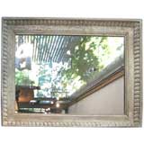 Antique Beaded Mercury Glass Mirror