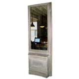 Antique Mirror Door Panel-Console