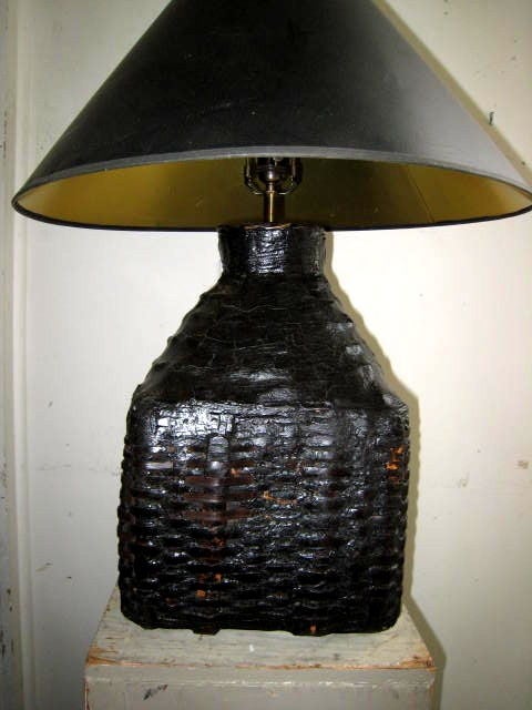 Chinese Bamboo Table Lamp, China, Contemporary
