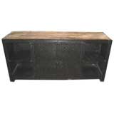 Vintage Industrial Credenza-Buffet-Storage Cabinet