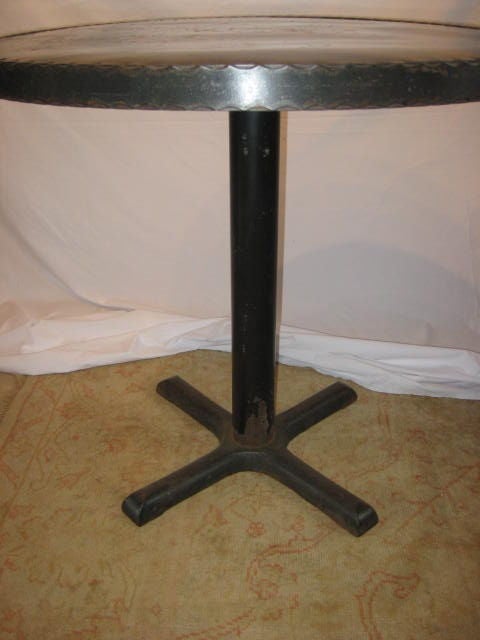 Mid-20th Century Industrial Cafe Table
