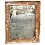Antique Bleached Frame Mirror