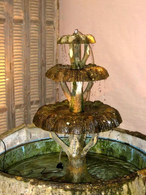 Faux Bois Fountain