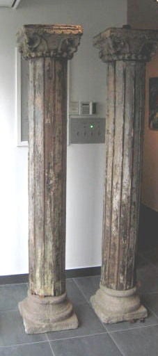 A Pair of 19thC Doric Columns