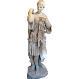 English Statue of Diana C1840 Possibly by Blashfield