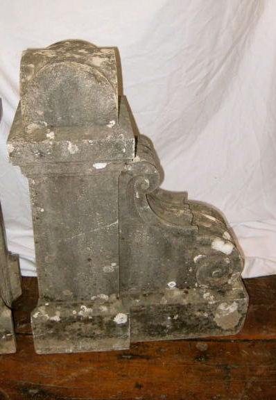 Composition 19th Century Pair of French Corbels