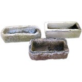 Assorted 1920's English Stone Troughs