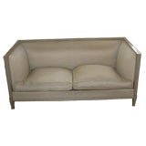 Vintage French 1960's Tufted Settee
