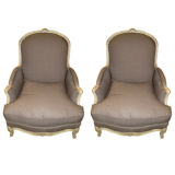 Pair 1920's French Bergere's