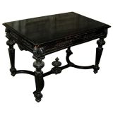 19thC French Napoleon III Hall Table