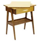 czech mid-century TV table