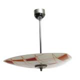 czech mid-century pendant lamp