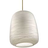 Vintage czech mid-century pendant lamp