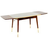 east german mid-century expandable dining table