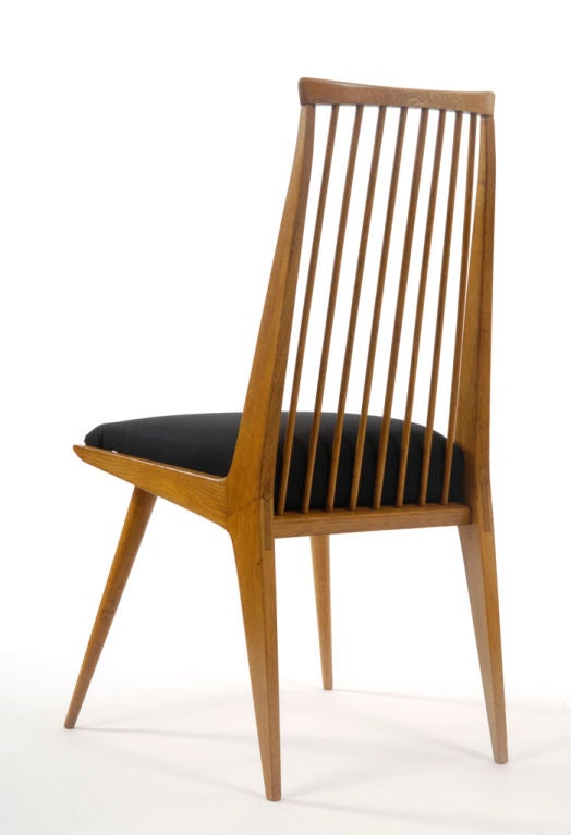 czech mid-century side chairs (only 1 available)