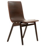 mid-century bent-plywood chair, one available, austria
