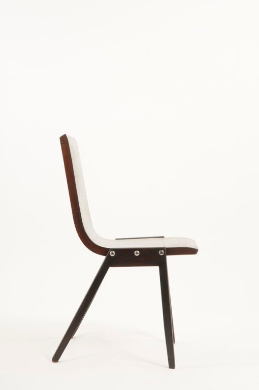 mid-century bent-plywood chair, one available, austria