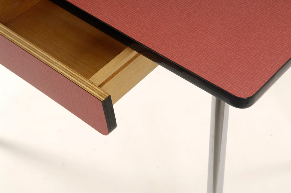 czech mid-century formica kitchen table - desk