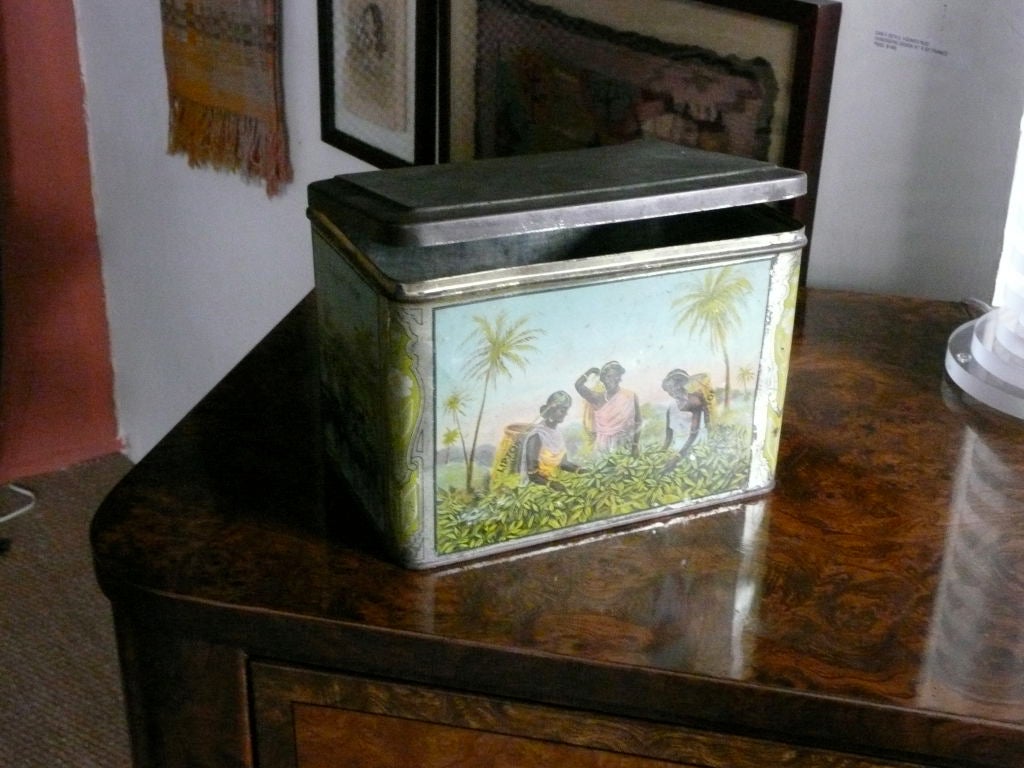 Vintage Lipton Tea Box at 1stDibs old lipton tea box
