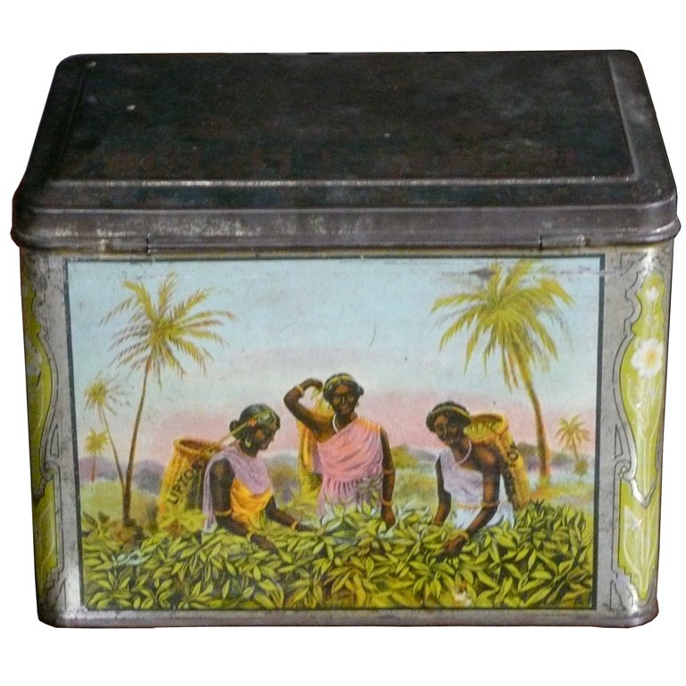 Vintage Lipton Tea Box at 1stDibs old lipton tea box