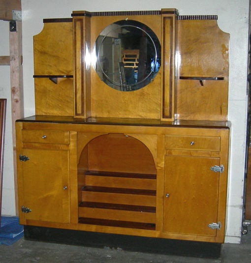 American Art Deco Speakeasy Frontbar and Backbar