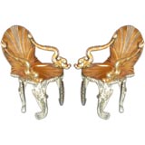 Pair of Venician Grotto Chairs