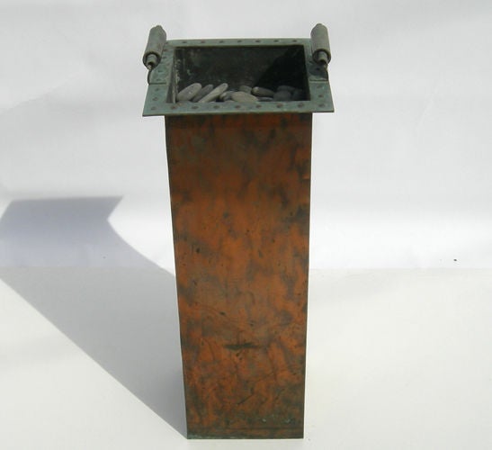 Arts and Crafts Standing Ashtray / Planter