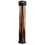 Vintage Brunswick Wall Mounted Pool Cue Carousel