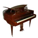 Vintage Wurlitzer "Butterfly" Art Deco Piano