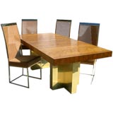 Milo Baughman Dining Table and Chairs