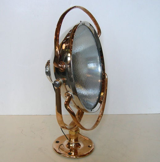 1930's Machine Age Ceiling Lamp