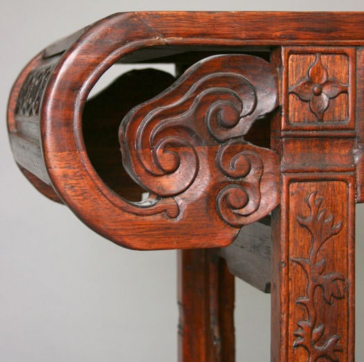 Asian Hand Carved Altar Table