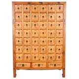 Antique Early 20th Century Chinese Apothecary Cabinet