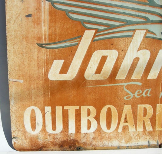 johnson outboard sign