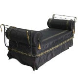 Antique Egyptian Revival Daybed from Edie Adams Estate