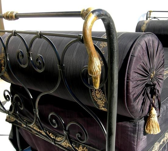 Egyptian Revival Daybed from Edie Adams Estate
