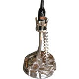Magnificent Silver Crows Nest Wine Holder