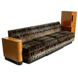 Large Scale Art Deco Sofa / Cabinet Unit