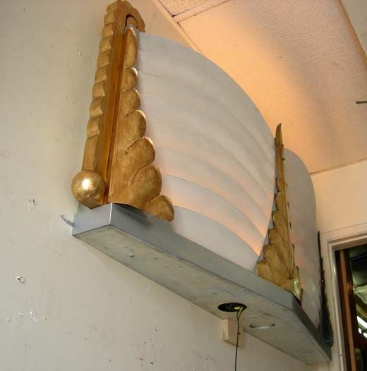 Art Deco Theater Wall Lamps 1