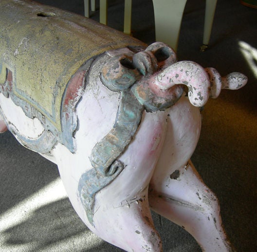 American Charming Carousel Pig Figure