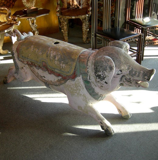 Charming Carousel Pig Figure 3