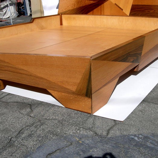 Sculpted Multi Wood Bed by Robert Wilhite 2