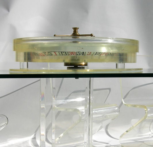 Lucite Roulette and Dining Suite 6