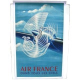 Air France Art Deco Travel Poster